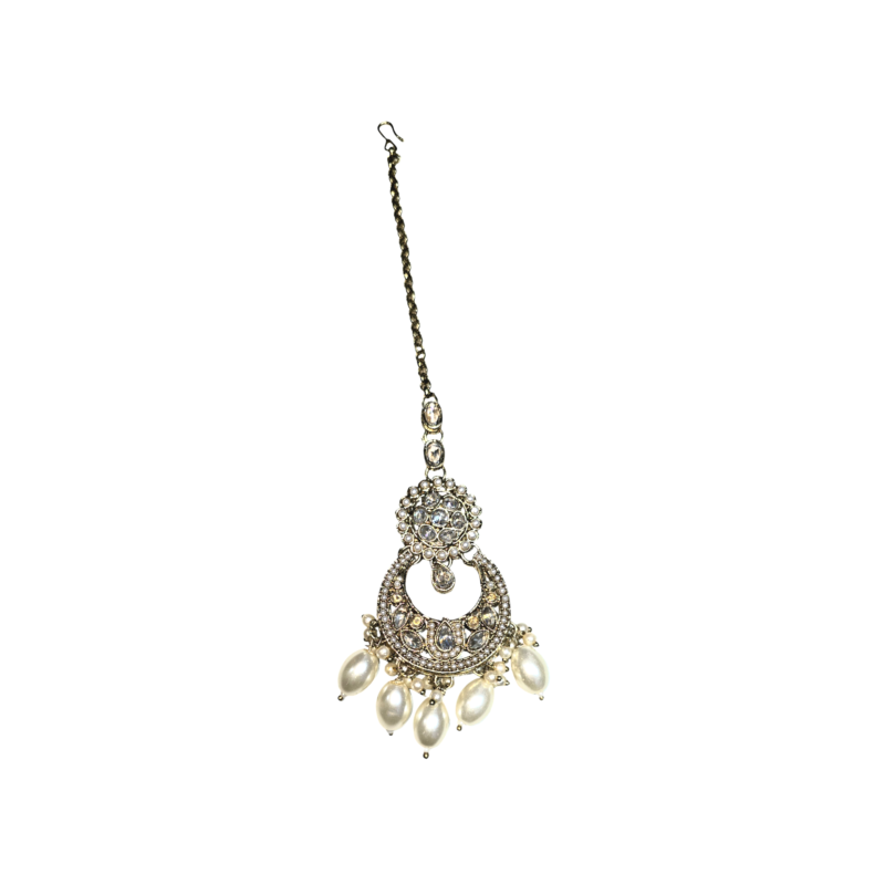 Wedding Collection Reverse AD Necklace| Reverse AD Wedding Jewelry| Traditional Reverse AD Necklace - Image 3