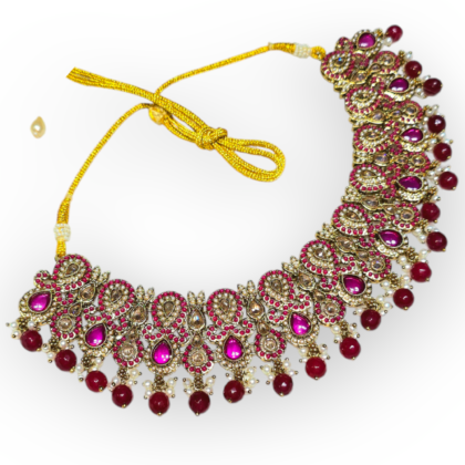 Elegant Antique Pakistani necklace Set/Pakistani bridal set with Jhoomer/ Passa/high quality jewelry