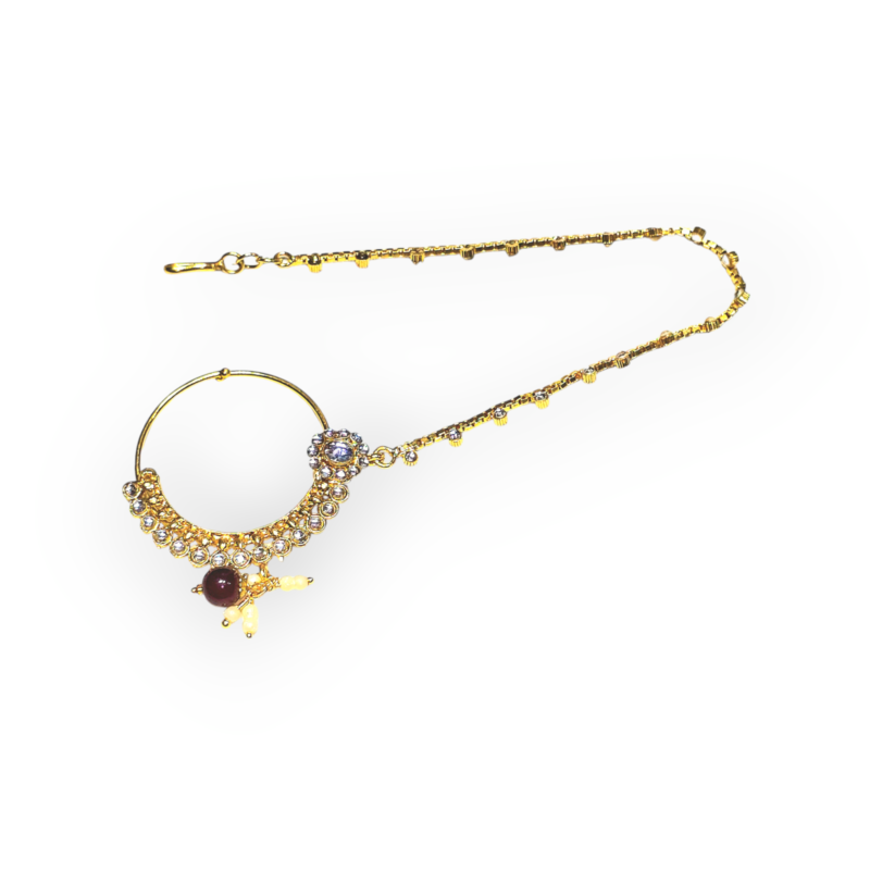 Wedding collection necklace| Choker Necklace | Bridal reverse ad necklace | Kundan Choker | Pearl Necklace - Image 11