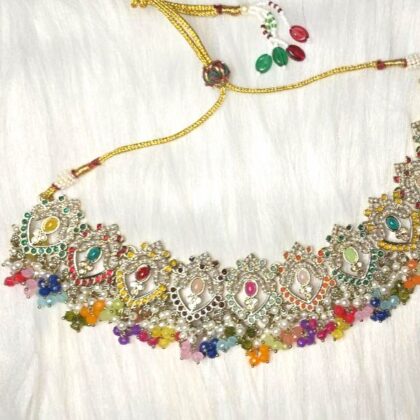 Pakistani jewelry Set, Indian jewelry Set , personalized jewelry , Necklace, Earrings