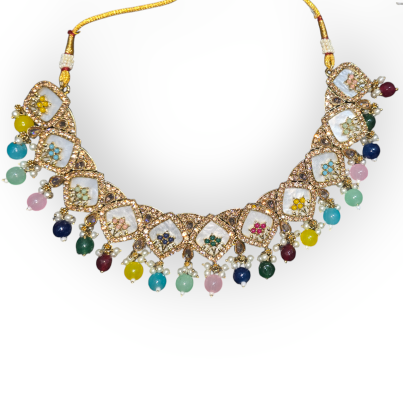 Pakistani jewelry Set, Indian jewelry Set , personalized jewelry , Necklace, Earrings and Maangtikka