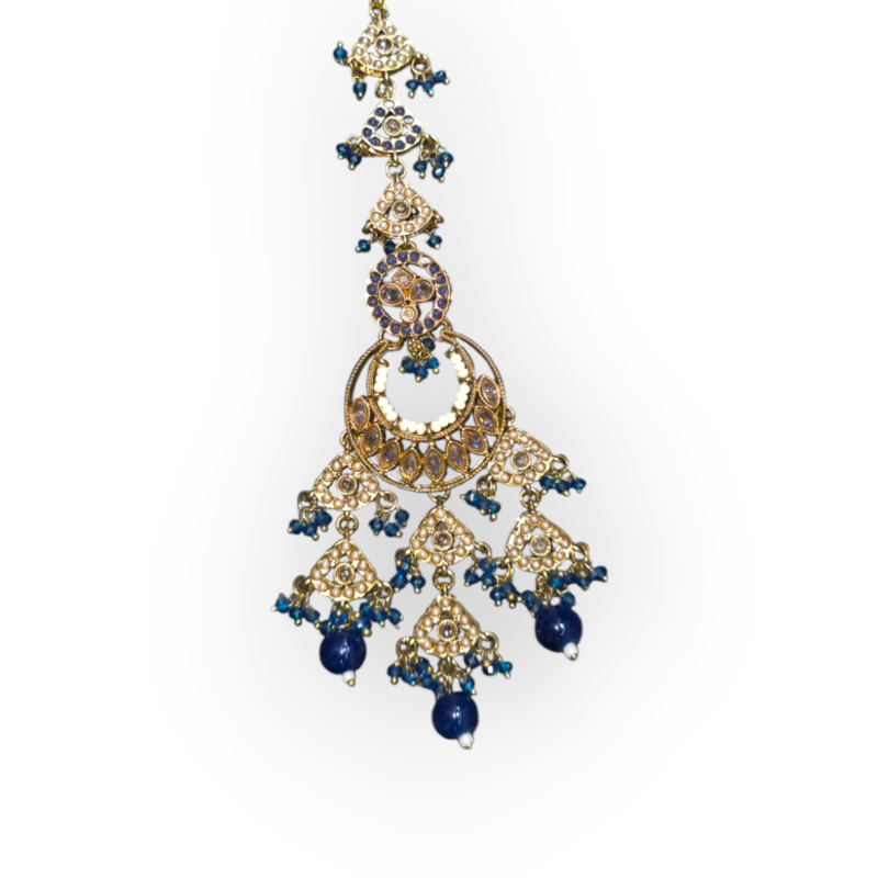 Wedding Collection Reverse AD Necklace| Reverse AD Wedding Jewelry| Traditional Reverse AD Necklace - Image 2