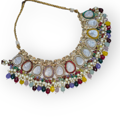 Pakistani jewelry Set, Indian jewelry Set , personalized jewelry , Necklace, Earrings and Maangtikka